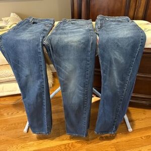 Levi's Classic 505 Size 34/34 Blue Jeans